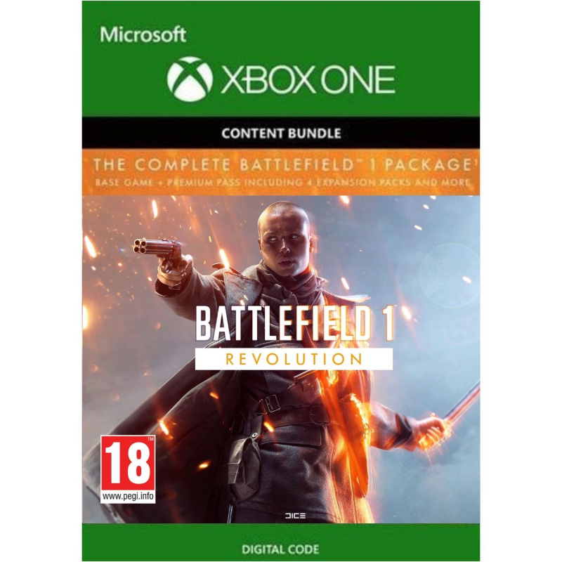 Battlefield 1 Revolution Inc. Battlefield 1943 Xbox One (kodas) 