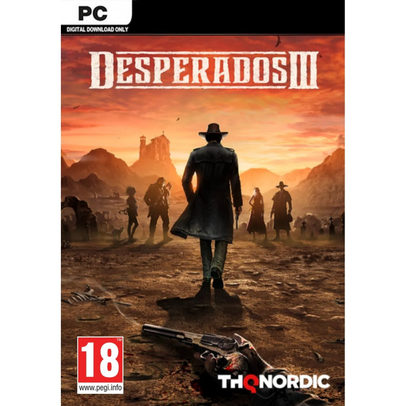 Desperados III PC (kodas) Steam 