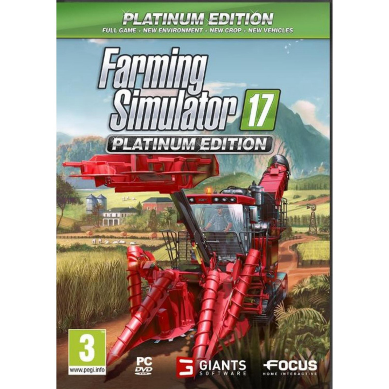 Farming simulator 17 Platinum Edition PC (kodas) 