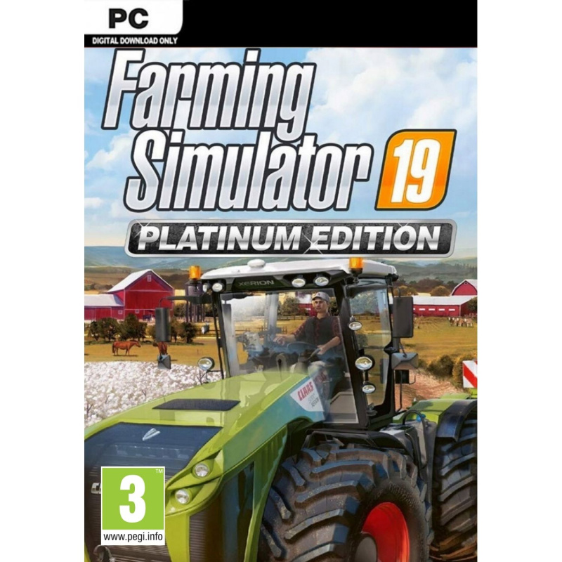 Farming Simulator 19 Platinum Edition PC (kodas) 