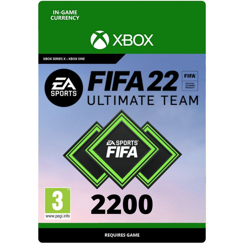FIFA 22 Ultimate Team 2200 points Xbox One | Series S/X (kodas) 