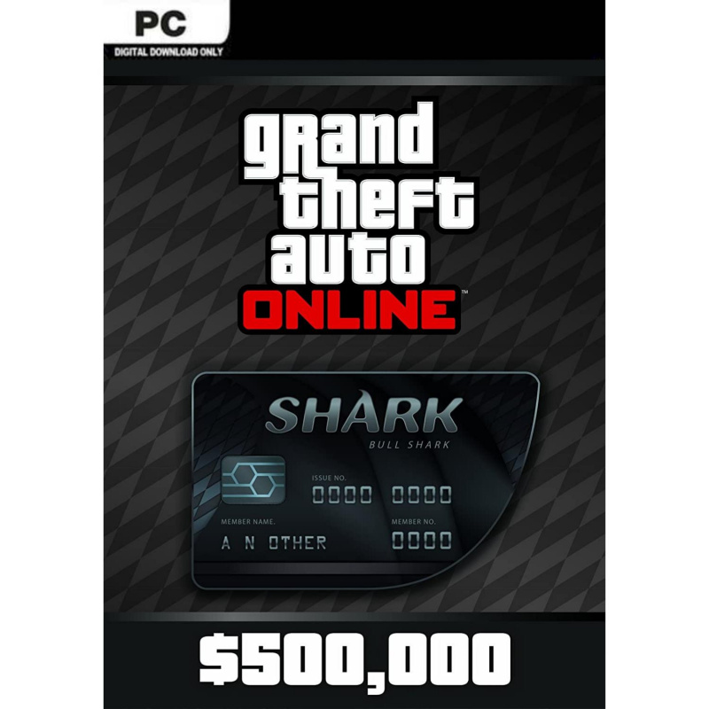 GTA Online Bull Shark Cash Card PC (kodas) 