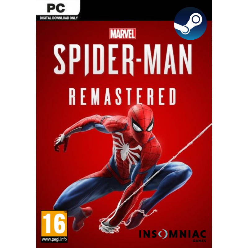 Marvel's Spider-Man Remastered PC (kodas) Steam 