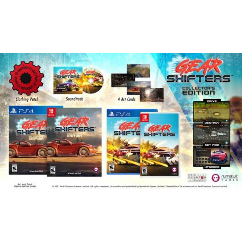 Gear shifters Collector's Edition Nintendo Switch 
