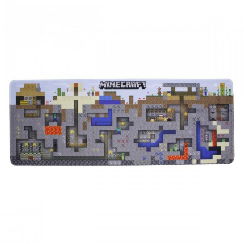 Minecraft World stalo | pelės kilimėlis (80 x 30 cm) 