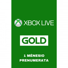 Xbox Live Gold 1 mėnesio prenumerata (kodas) 