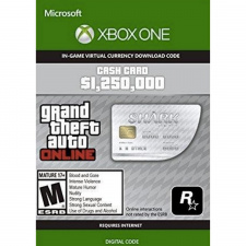 GTA V Online Great White Shark Cash Card Xbox One (kodas) 
