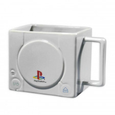 Playstation klasikinės konsolės 3D formos puodelis 