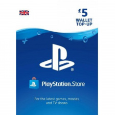 Playstation piniginės £5 papildymas (kodas)